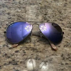 Ray-Ban | Accessories | Excellent Condition Purple Mirror  display picture 1